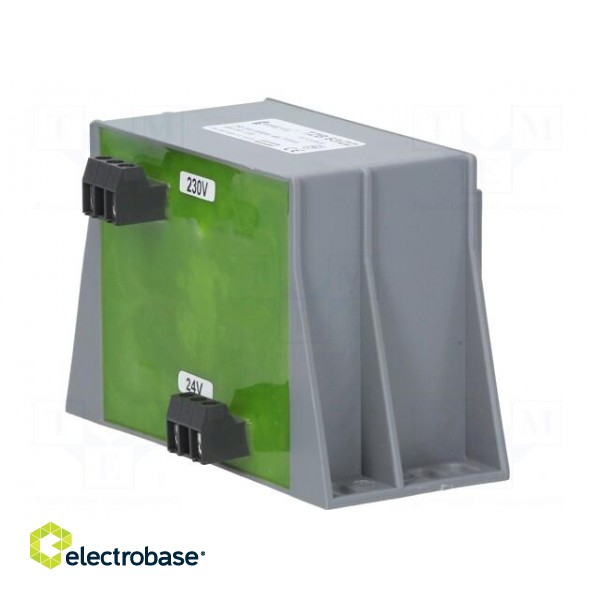 Transformer: encapsulated | 63VA | 230VAC | 24V | screw type | IP00 image 8