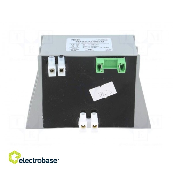 Transformer: encapsulated | 75VA | 230VAC | 24V | 3.13A | 1.3kg image 7