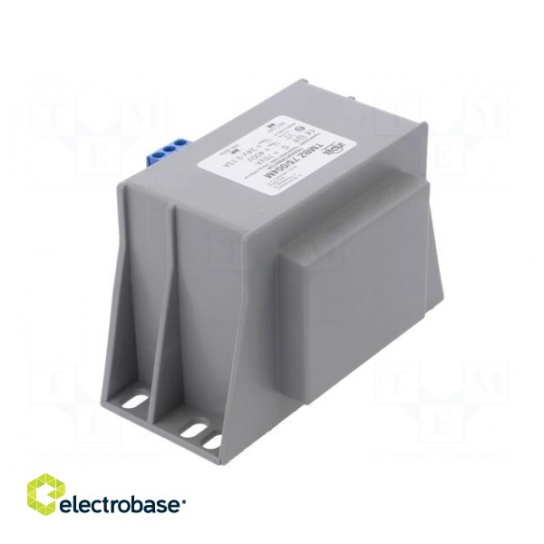 Transformer: encapsulated | 75VA | 400VAC | 24V | 3.13A | 1.3kg image 1