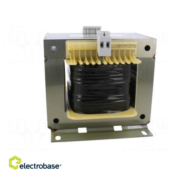 Transformer: mains | 1000VA | 400VAC | 230V | Leads: terminal block фото 7