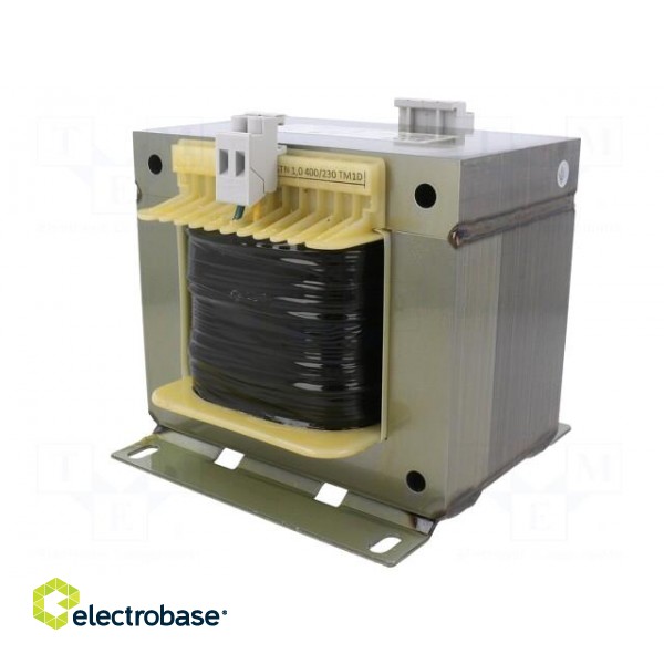 Transformer: mains | 1000VA | 400VAC | 230V | Leads: terminal block фото 8