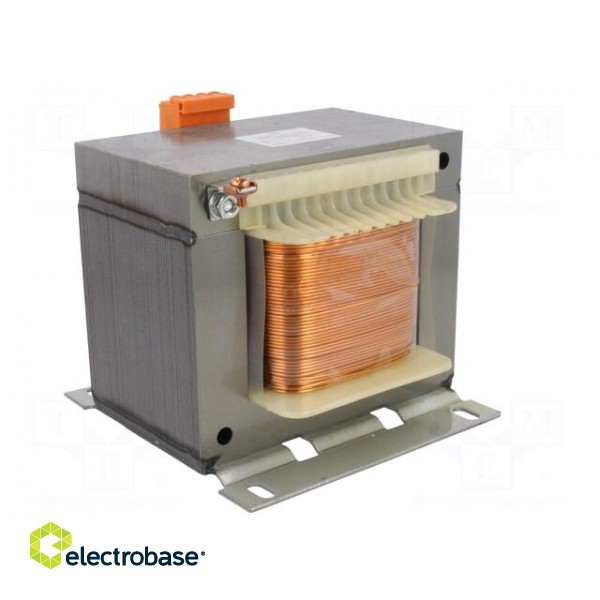 Transformer: mains | 1000VA | 400VAC | 230V | Leads: terminal block paveikslėlis 6