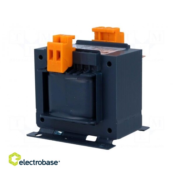 Transformer: mains | 100VA | 400/230VAC | 24V | Leads: terminal block image 7