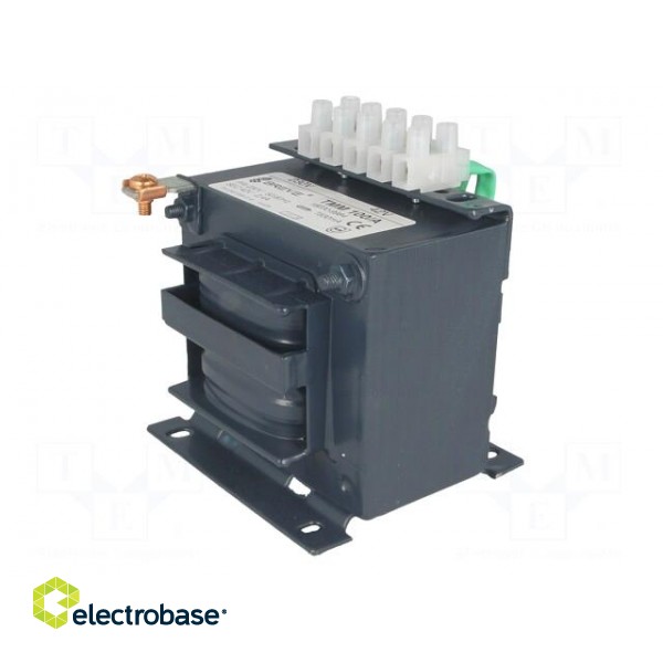 Transformer: mains | 100VA | 230VAC | 42V | Leads: terminal block | IP00 image 8