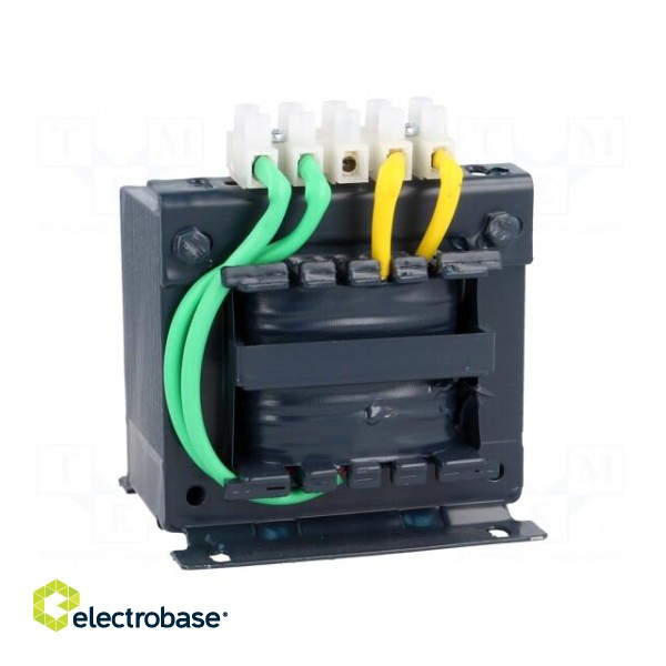 Transformer: mains | 100VA | 400VAC | 110V | Leads: terminal block image 1