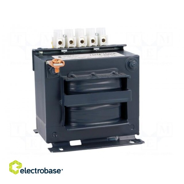 Transformer: mains | 100VA | 400VAC | 110V | Leads: terminal block image 6