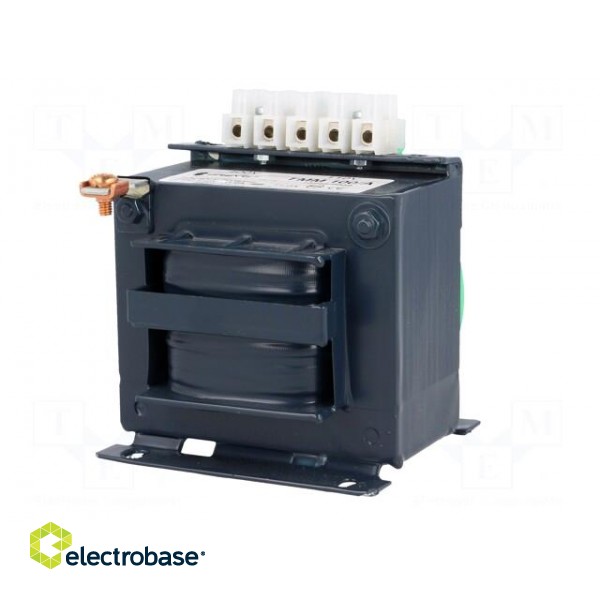 Transformer: mains | 100VA | 400VAC | 110V | Leads: terminal block image 7