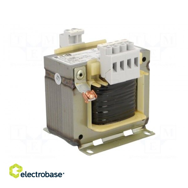 Transformer: mains | 100VA | 400VAC | 230V | Leads: terminal block image 2