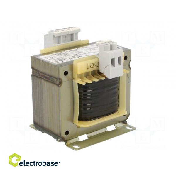 Transformer: mains | 100VA | 400VAC | 230V | Leads: terminal block image 6