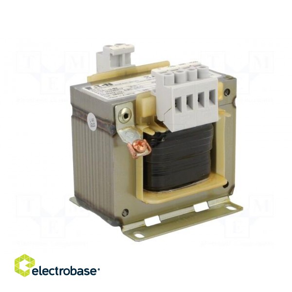 Transformer: mains | 100VA | 400VAC | 24V | Leads: terminal block | IP00 image 2