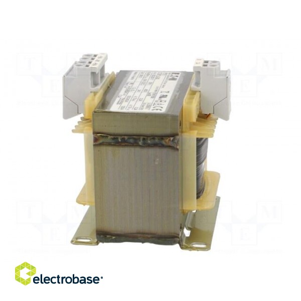 Transformer: mains | 100VA | 400VAC | 24V | Leads: terminal block | IP00 image 5