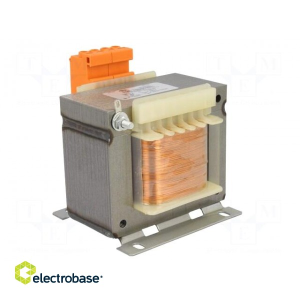 Transformer: mains | 120VA | 230VAC | 230V | Leads: terminal block image 6