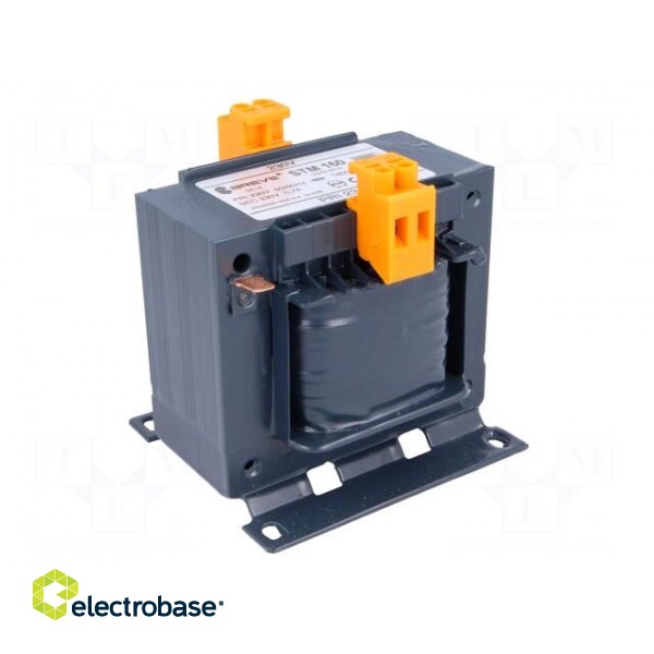 Transformer: mains | 160VA | 230VAC | 230V | Leads: terminal block image 2