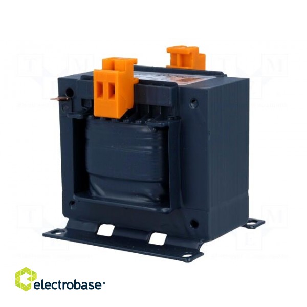 Transformer: mains | 160VA | 230VAC | 24V | Leads: terminal block | IP00 image 3