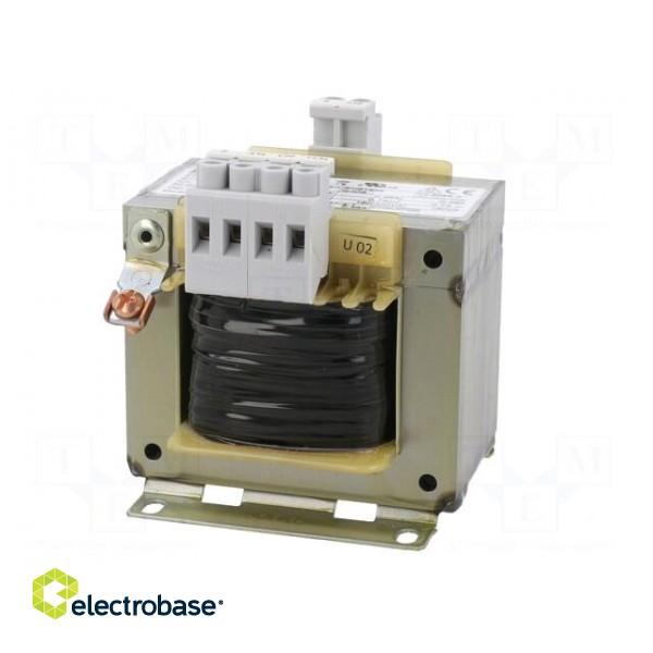 Transformer: mains | 160VA | 400VAC | 230V | Leads: terminal block image 3