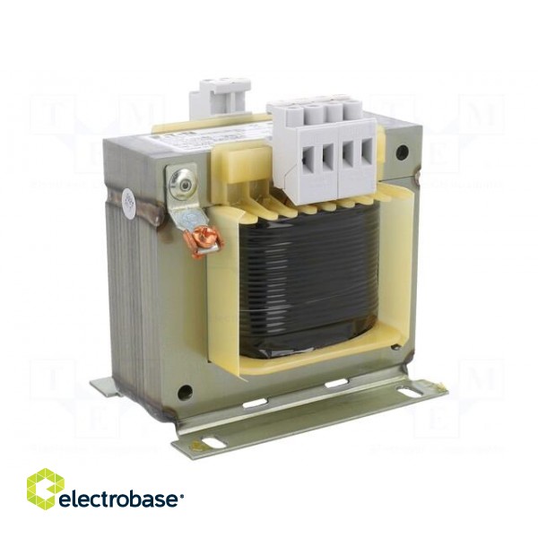 Transformer: mains | 200VA | 230VAC | 24V | Leads: terminal block | IP00 image 1