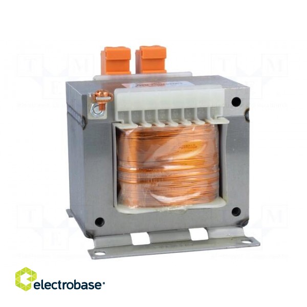Transformer: mains | 200VA | 230VAC | 24V | Leads: terminal block | IP00 image 2
