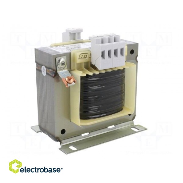 Transformer: mains | 200VA | 400VAC | 230V | Leads: terminal block image 2