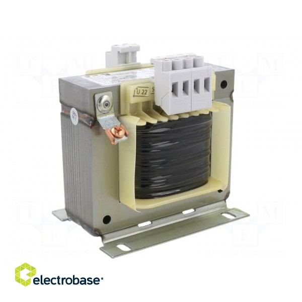 Transformer: mains | 200VA | 400VAC | 230V | Leads: terminal block image 1