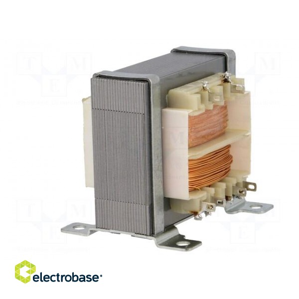 Transformer: mains | 20VA | 230VAC | 12V | 12V | 0.84A | 0.84A | IP00 image 5