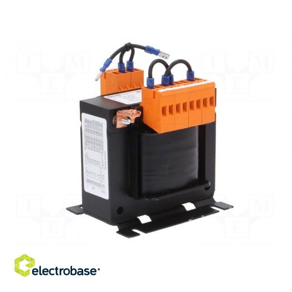 Transformer: mains | 250VA | 115V | 115V | Leads: terminal block | IP00 image 6