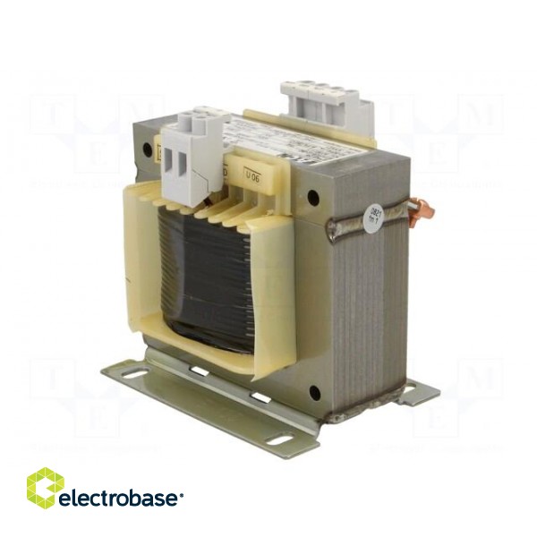 Transformer: mains | 250VA | 400VAC | 24V | Leads: terminal block | IP00 image 8