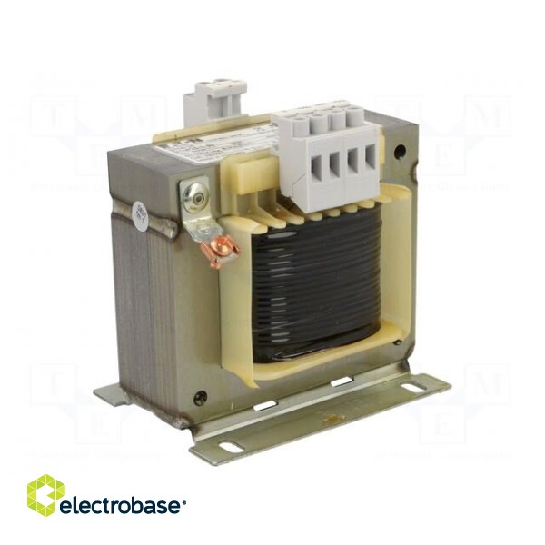 Transformer: mains | 250VA | 400VAC | 24V | Leads: terminal block | IP00 image 1