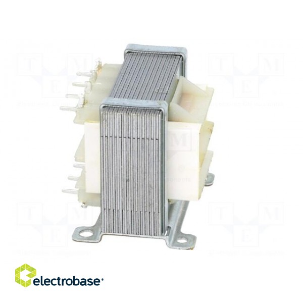 Transformer: mains | 2VA | 230VAC | 12V | 12V | 90mA | 90mA | Leads: for PCB image 9