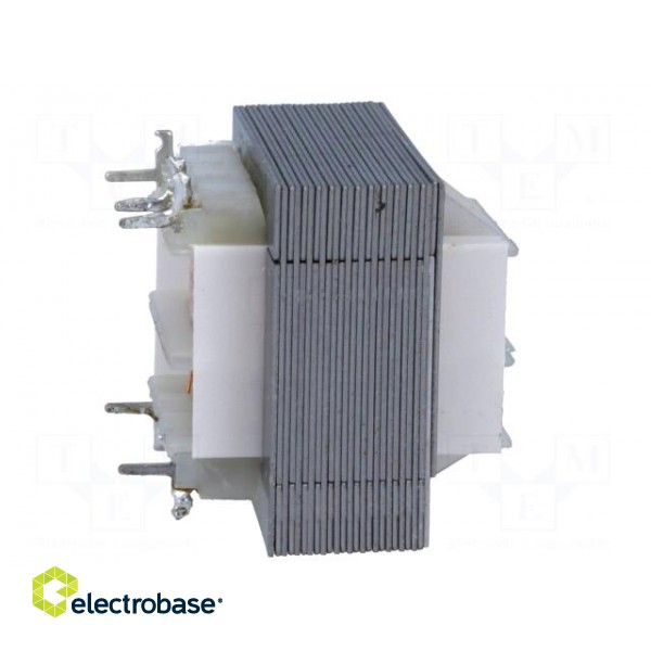 Transformer: mains | 2VA | 230VAC | 8.2V | 220mA | Leads: for PCB | IP00 image 8