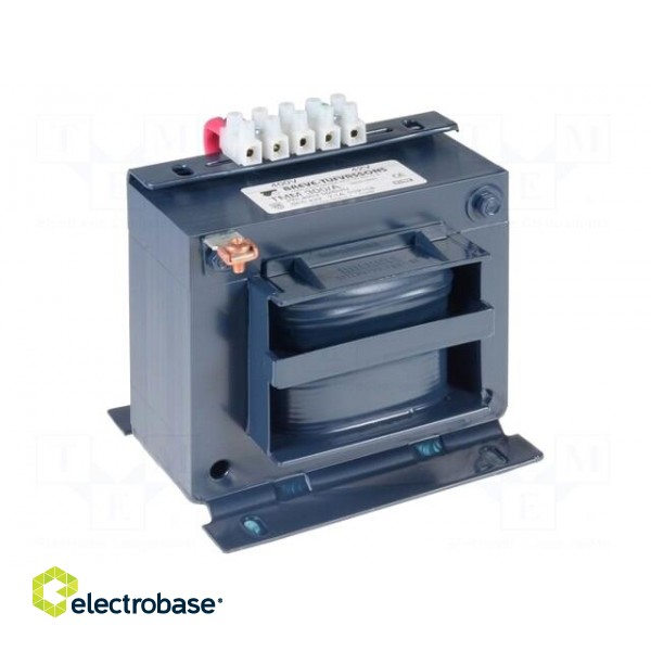 Transformer: mains | 400VA | 230VAC | 110V | Leads: terminal block paveikslėlis 1