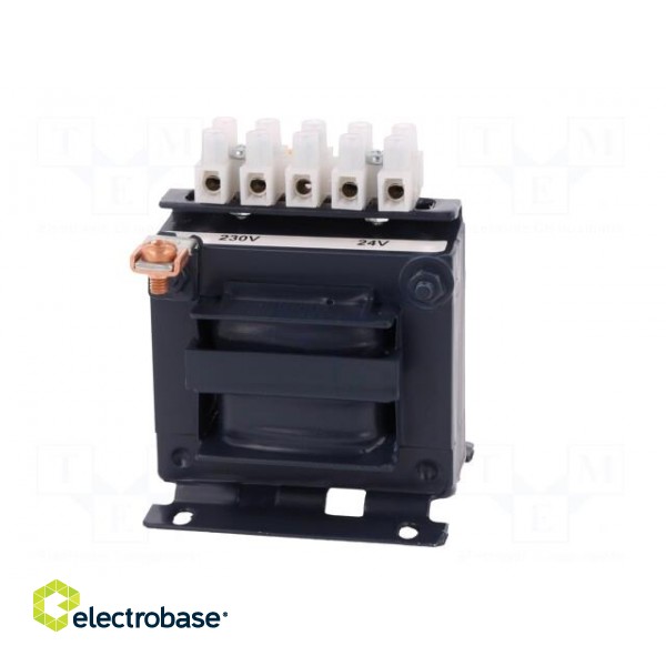 Transformer: mains | 30VA | 230VAC | 24V | Leads: terminal block | 0.8kg image 7