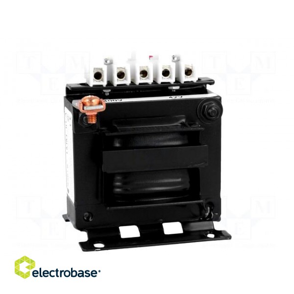 Transformer: mains | 30VA | 400VAC | 42V | Leads: terminal block | 0.8kg image 1