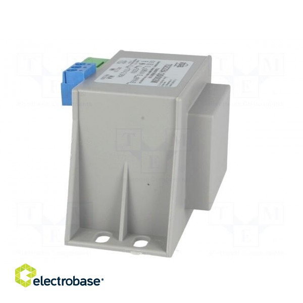 Transformer: mains | 35VA | 230VAC | 17V | 2.06A | Leads: terminal block paveikslėlis 9