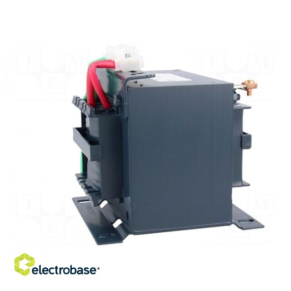 Transformer: mains | 400VA | 230VAC | 110V | Leads: terminal block фото 4