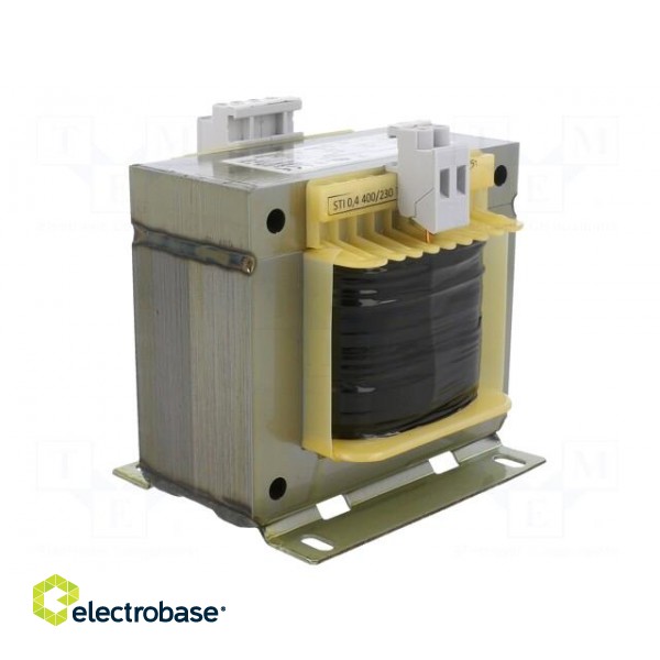 Transformer: mains | 400VA | 400VAC | 230V | Leads: terminal block image 6