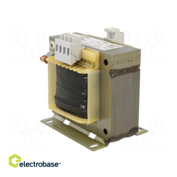 Transformer: mains | 400VA | 400VAC | 24V | Leads: terminal block | IP00 image 4