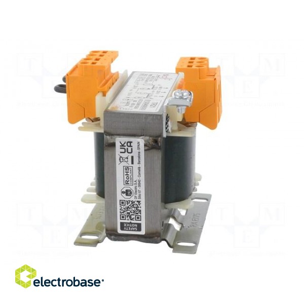 Transformer: mains | 40VA | 230VAC,400VAC | 12V,24V | screw type | IP00 paveikslėlis 5