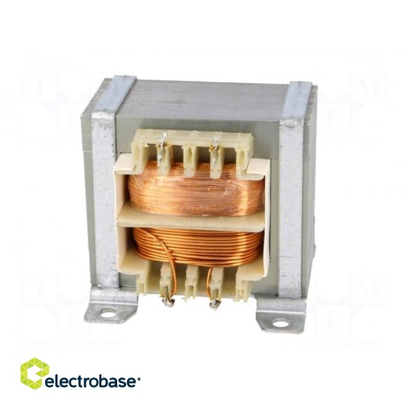 Transformer: mains | 40VA | 230VAC | 16.3V | 2.5A | Leads: solder lugs фото 7