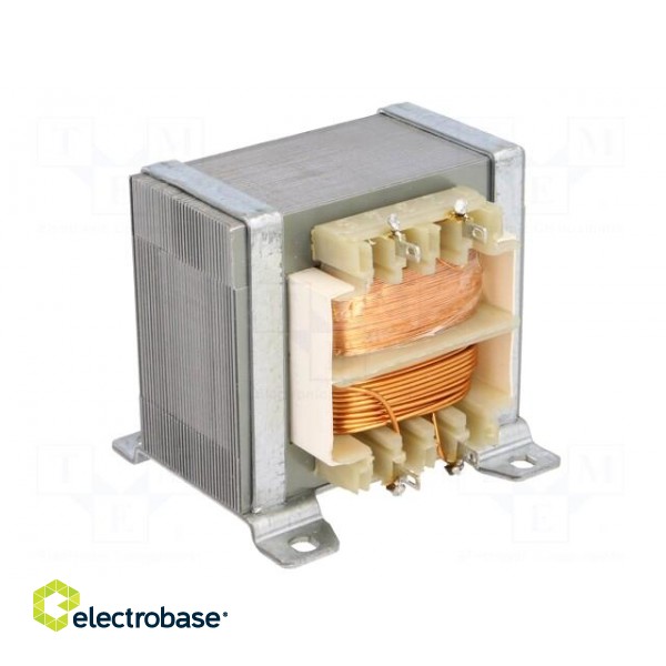 Transformer: mains | 40VA | 230VAC | 16.3V | 2.5A | Leads: solder lugs paveikslėlis 6