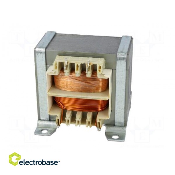 Transformer: mains | 40VA | 230VAC | 24V | 1.5A | Leads: solder lugs image 7