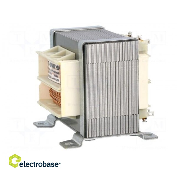 Transformer: mains | 40VA | 230VAC | 24V | 24V | 0.85A | 0.85A | IP00 image 3