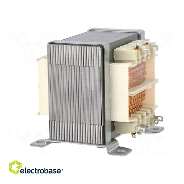 Transformer: mains | 40VA | 230VAC | 24V | 24V | 0.85A | 0.85A | IP00 image 4