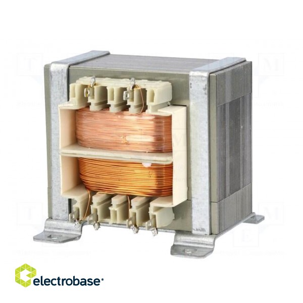 Transformer: mains | 40VA | 230VAC | 24V | 24V | 0.85A | 0.85A | IP00 фото 6