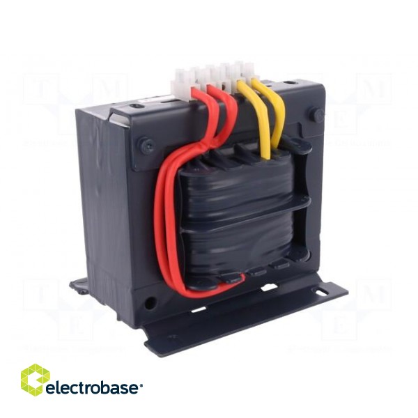 Transformer: mains | 500VA | 230VAC | 230V | Leads: terminal block image 1