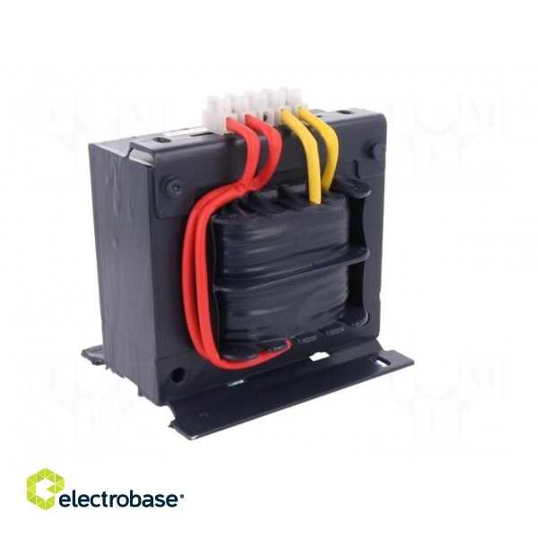 Transformer: mains | 500VA | 230VAC | 230V | Leads: terminal block image 2