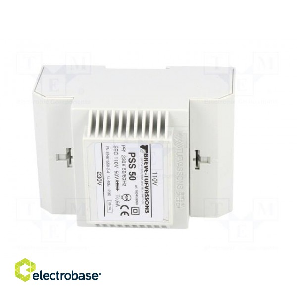 Transformer: mains | 50VA | 230VAC | 110V image 3