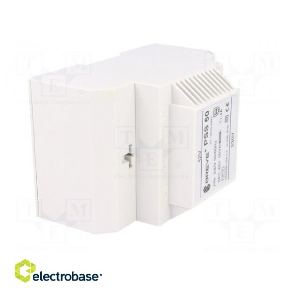 Transformer: mains | 50VA | 230VAC | 42V | IP30 | Mounting: DIN | 1.1kg image 8