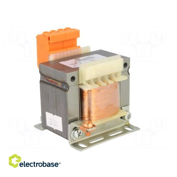 Transformer: mains | 50VA | 400VAC | 230V | Leads: terminal block | IP00 image 6