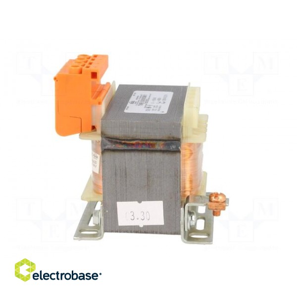 Transformer: mains | 50VA | 400VAC | 230V | Leads: terminal block | IP00 image 5