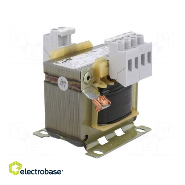 Transformer: mains | 60VA | 230VAC | 24V | Leads: terminal block | IP00 image 1